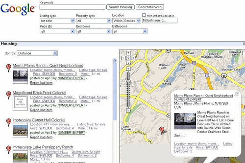 Google RealEstate