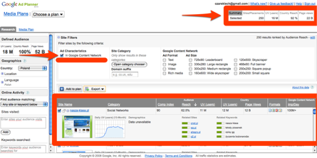 Google Ad Planner