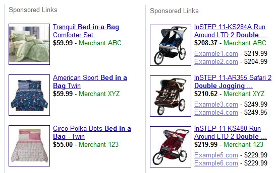 Google AdWords - product listings ads