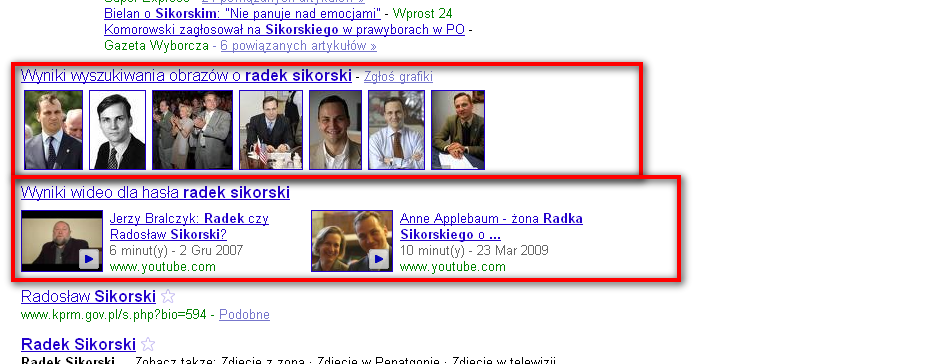 wyniki grafika i wideo