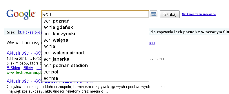 Google Suggest nie jest jeszcze lokalny Google Suggest nie jest jeszcze lokalny