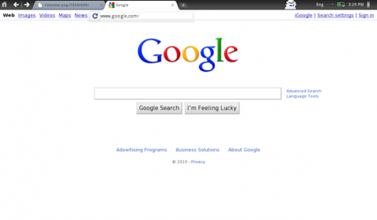 Chrome OS - przeglądarka