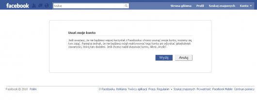 Jak usunąć konto na Facebooku - czy jesteś pewien? Jak usunąć konto na Facebooku - czy jesteś pewien?