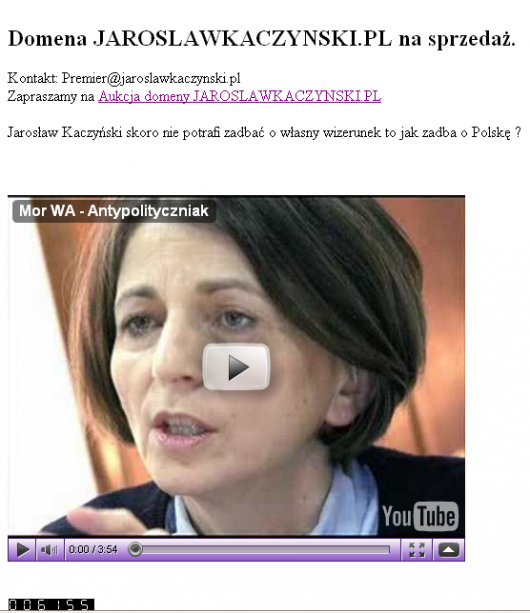JaroslawKaczynski.pl - zrzut