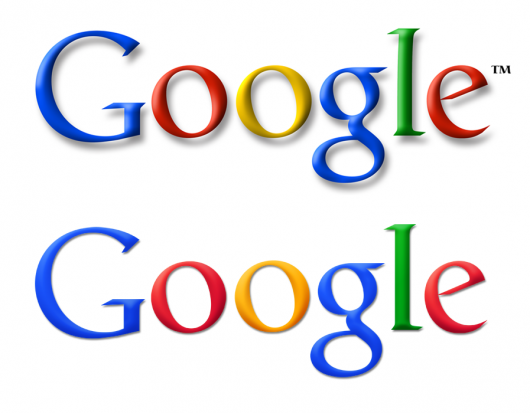 porównanie logotypów Google porównanie logotypów Google