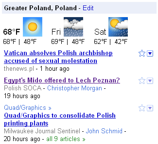 google news wiadomości lokalne