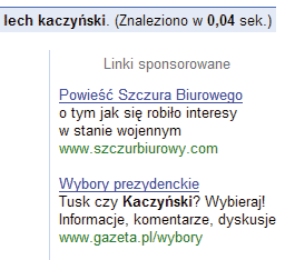 google wybory