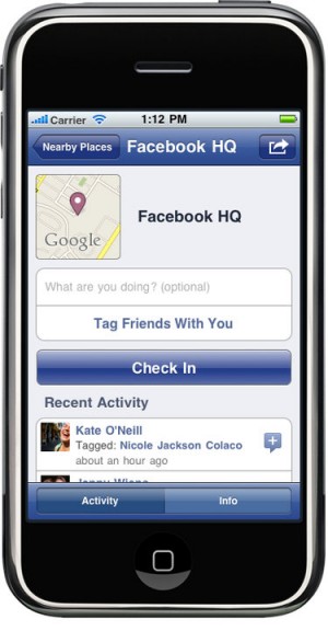facebook places
