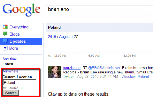 real-time search geo