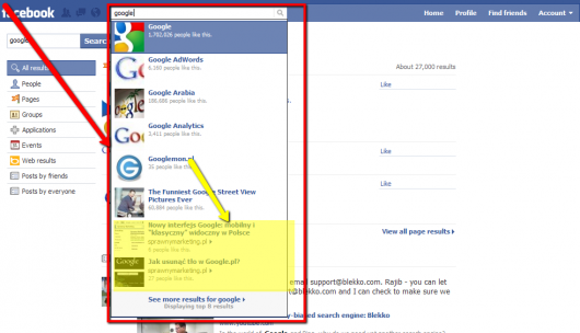 wyniki newsowe w podglądzie wyszukiwania - Facebook wyniki newsowe w podglądzie wyszukiwania - Facebook