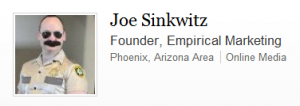joe cygnus sinkwitz - profil z linkedin